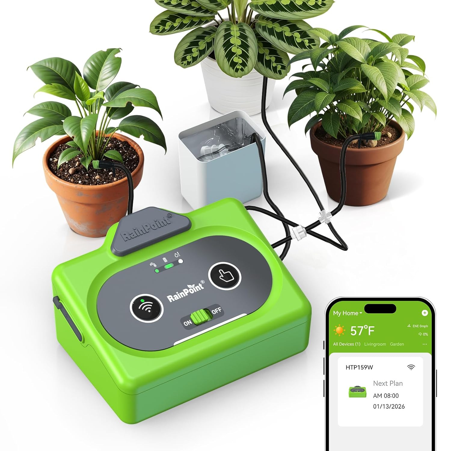 Direct Wifi Automatic Plant Waterer System,App Control Wifi-Enable Smart Indoor