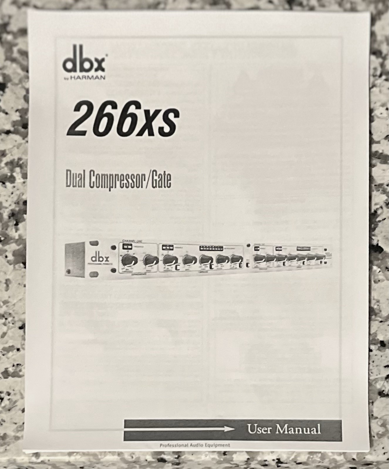 dbx Compressor Limiter Gate Vintage Stereo Professional Analog Processor Tested