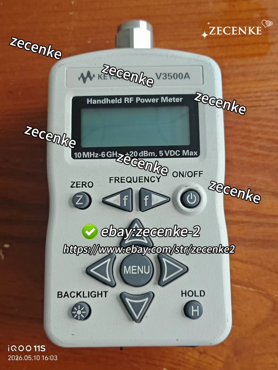 KEYSIGHT agilent V3500A 10MHZ-6GHZHANDHELD RF POWER METER
