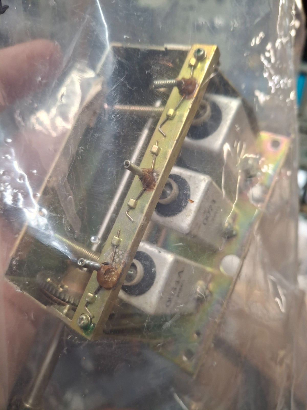 YAESU FT 101ZD Preselector Assembly w/variable inductors, good pull