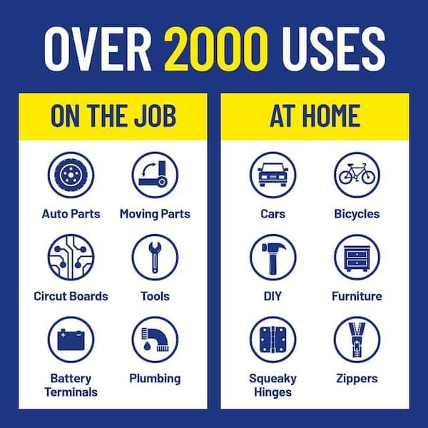 Classic WD-40 Formula, Multi-Purpose Lubricant Spray W/Smart Straw, 8 oz. 2 Pack