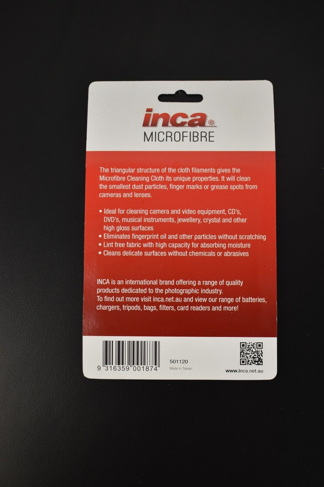inca Microfibre Cloth 165mm x 165mm