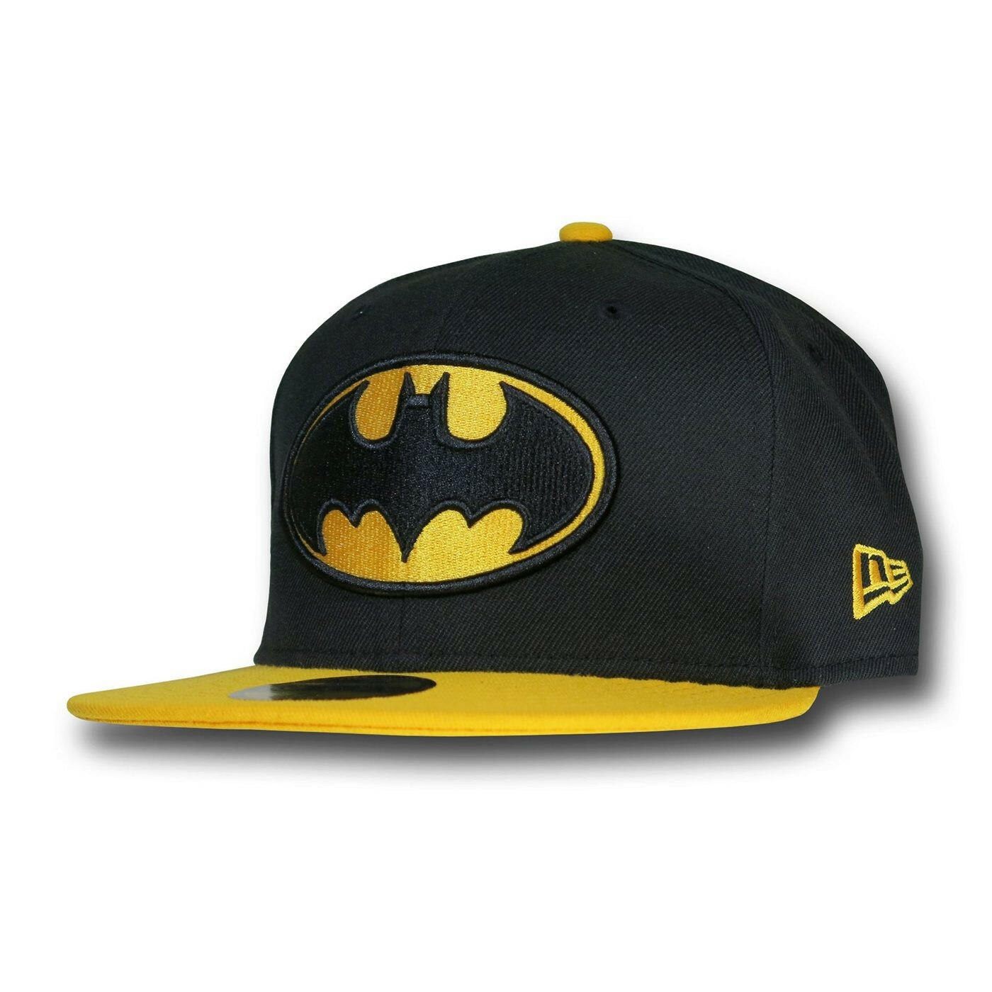 Batman Black & Yellow 59Fifty Hat Black