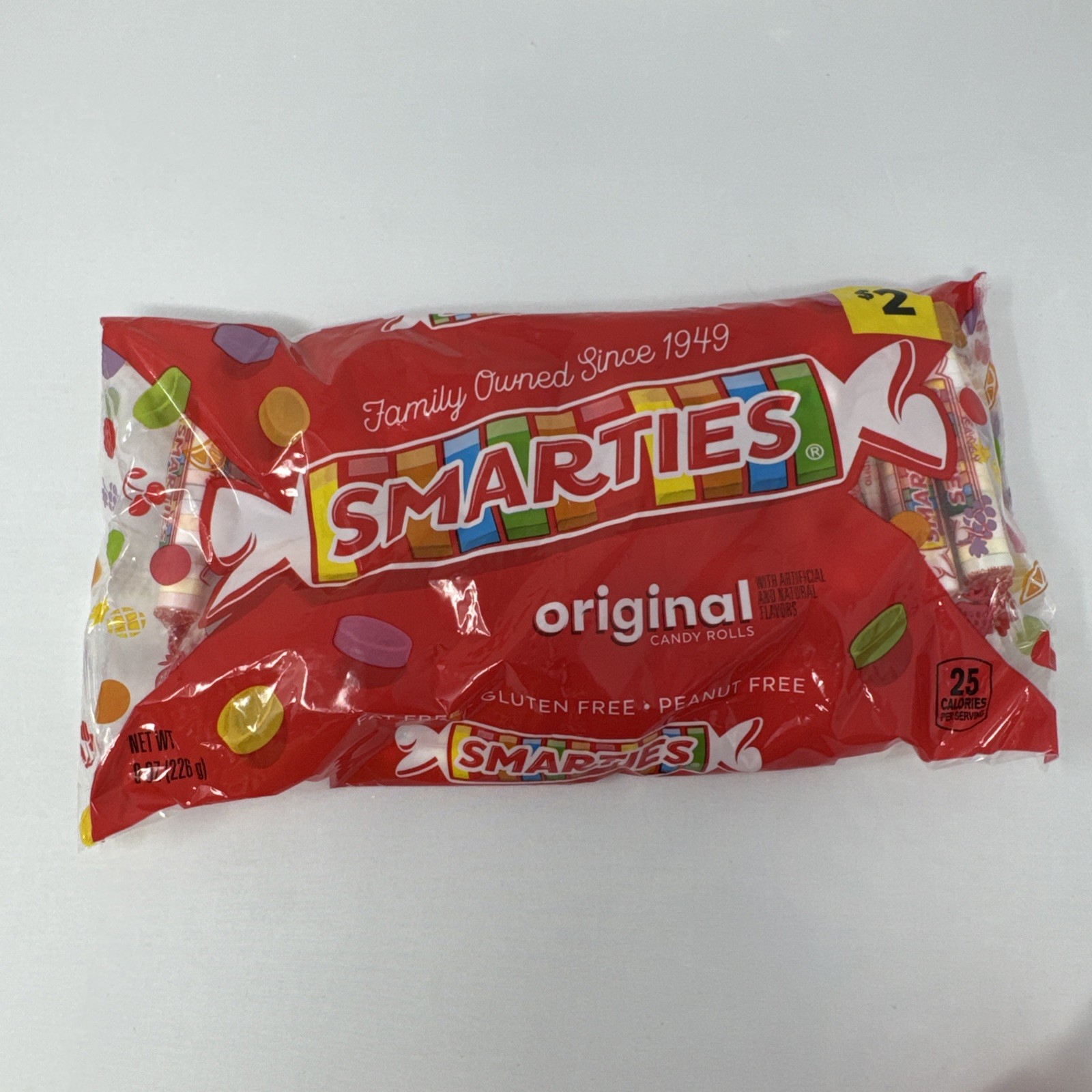 Smarties Candy Rolls Original 8oz Hard Candy