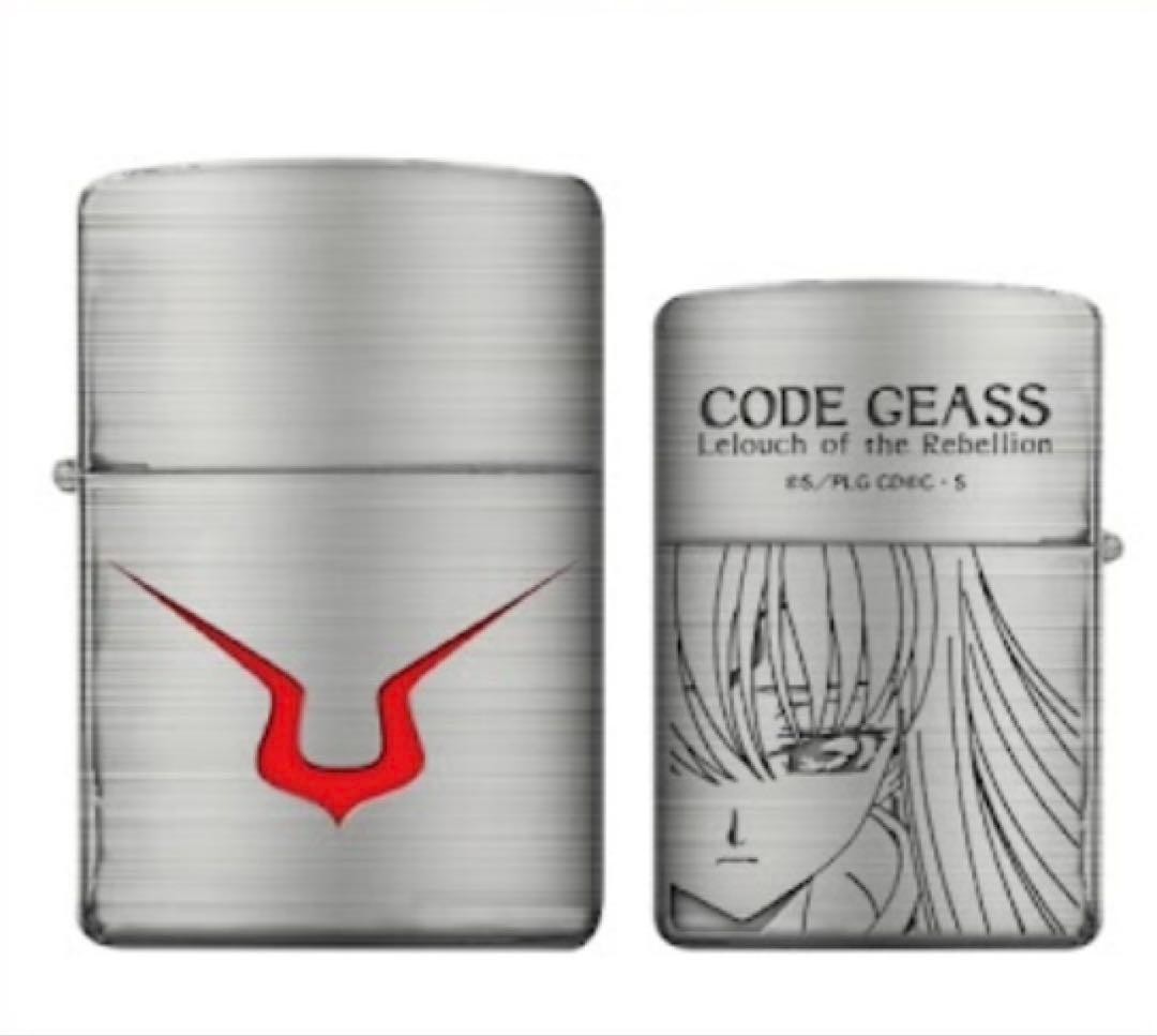 Zippo Code Geass Lelouch of the Rebellion C.C. Silver Regular Lighter