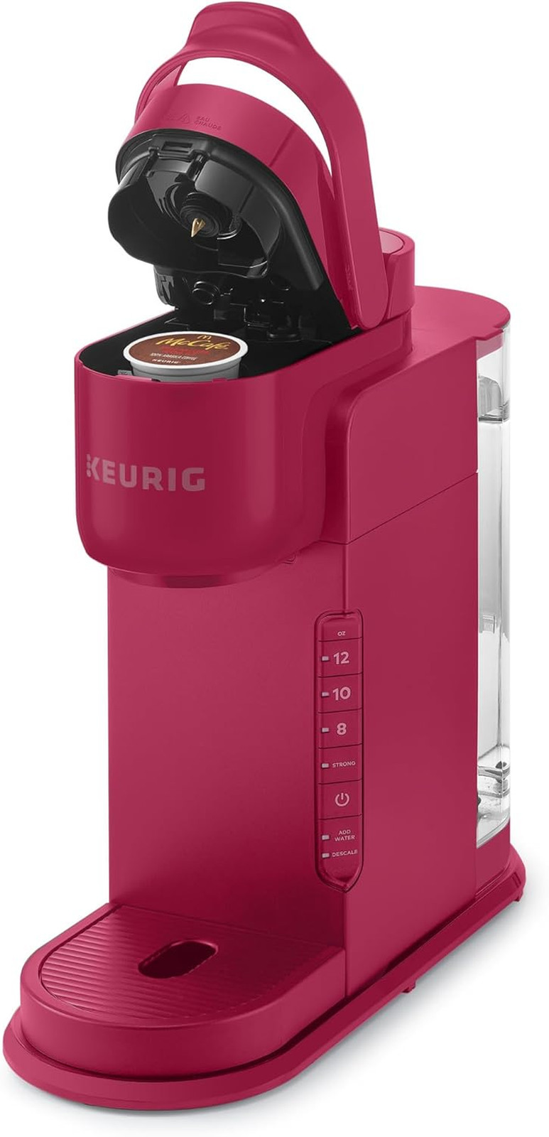 K-Express Single Serve K-Cup Pod Coffee Maker, 3 Brew Sizes, Strong Button Featu