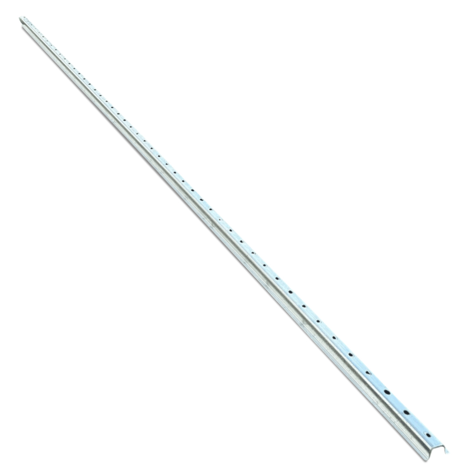6 ft Steel U Channel Sign Post - Galvanized Success - Sandbaggy