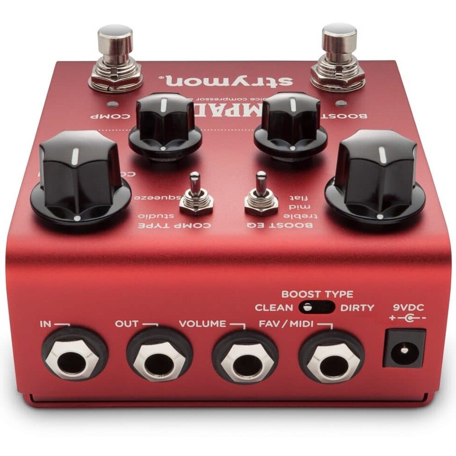 Strymon Compadre Dual Voice Compressor & Boost Effect Pedal - New