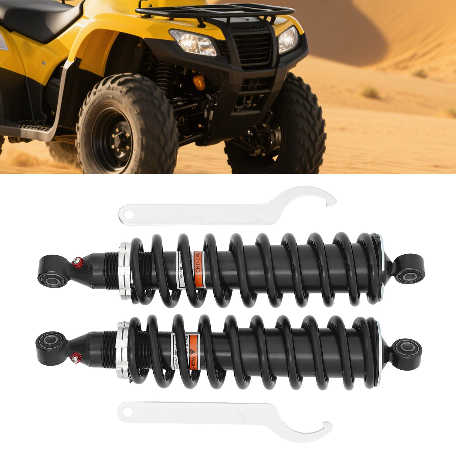 2PCS For Honda Rancher 350 ES Front Shocks Front Shock Absorbers 2000-2006