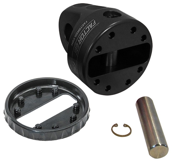 Factor 55 0001504 Winch Cable Shackle - Black