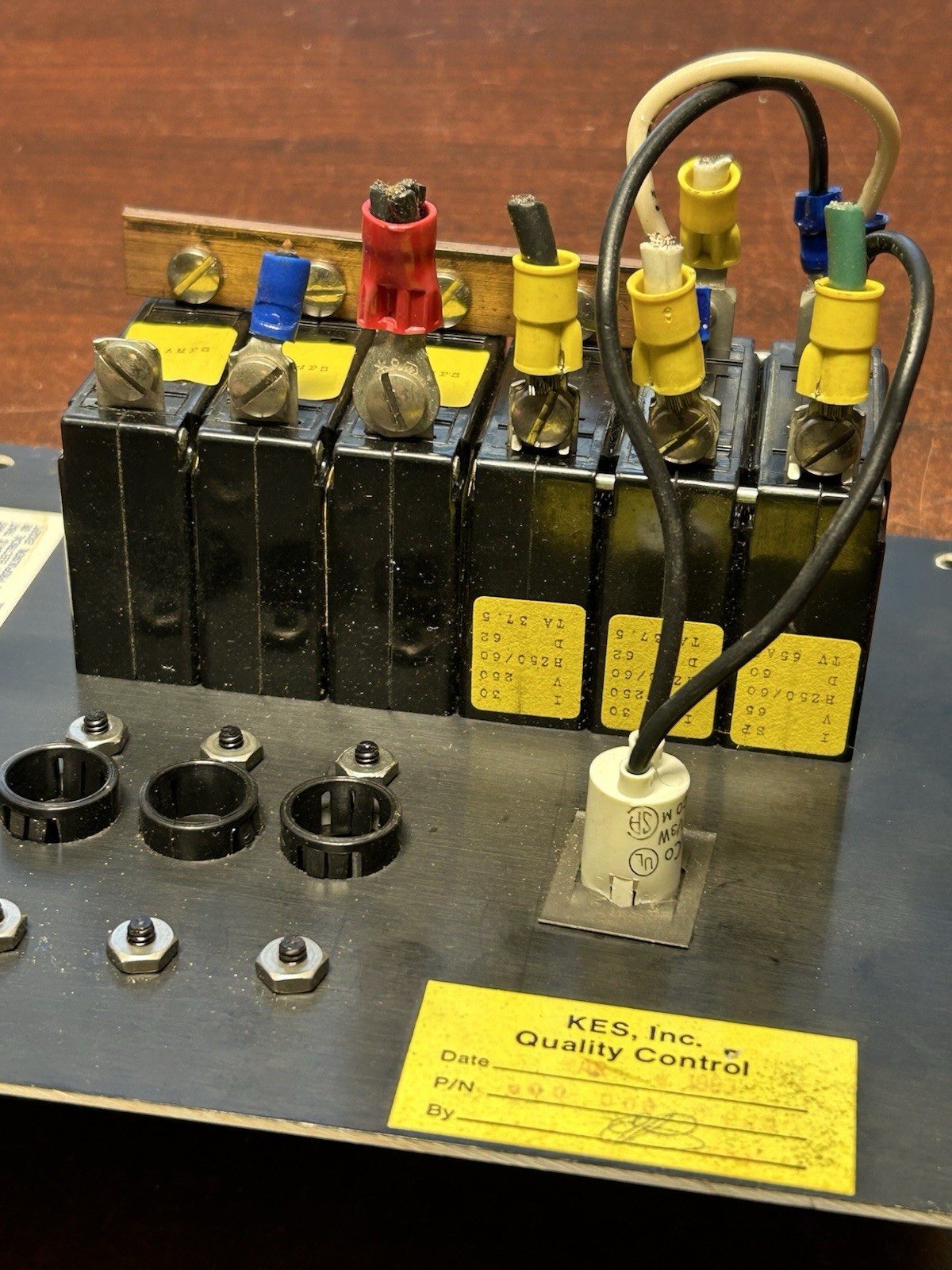 Vintage S2 Yachts Main Panel Switch Board Marine Electrical