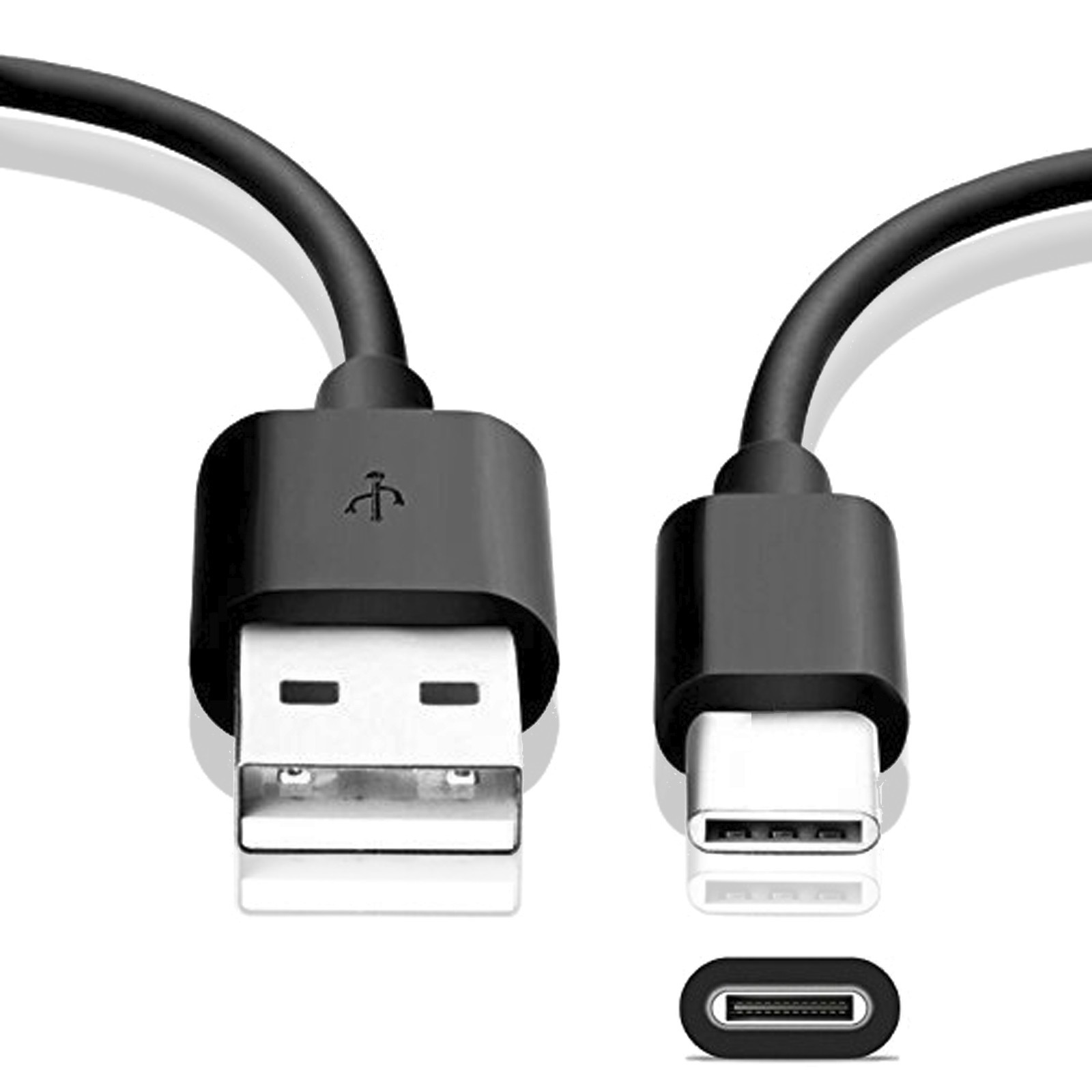 USB C Cable for Samsung Galaxy S25 S24 A25 A16 USB A Charge Sync Cord