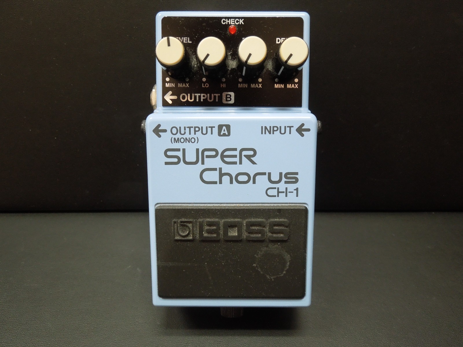 Boss Stereo Super Chorus CH-1 Effects Pedal (165333A)
