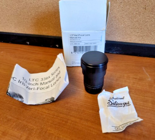 PHILIPS LTC3361/30 3.5-8mm F1.4 Manual Iris CCTV Lens