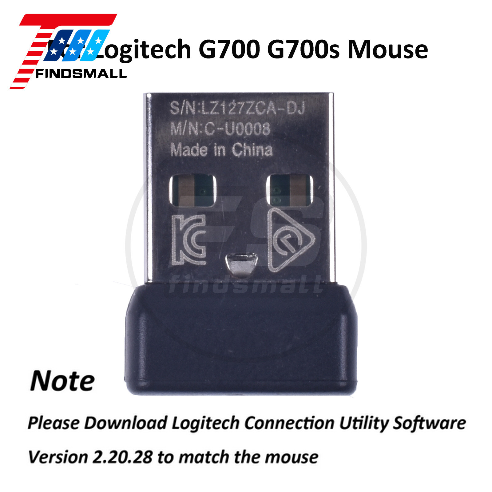 Original Wireless Mouse USB Receiver for Logitech G700 G700s Mouse CA Shipping
