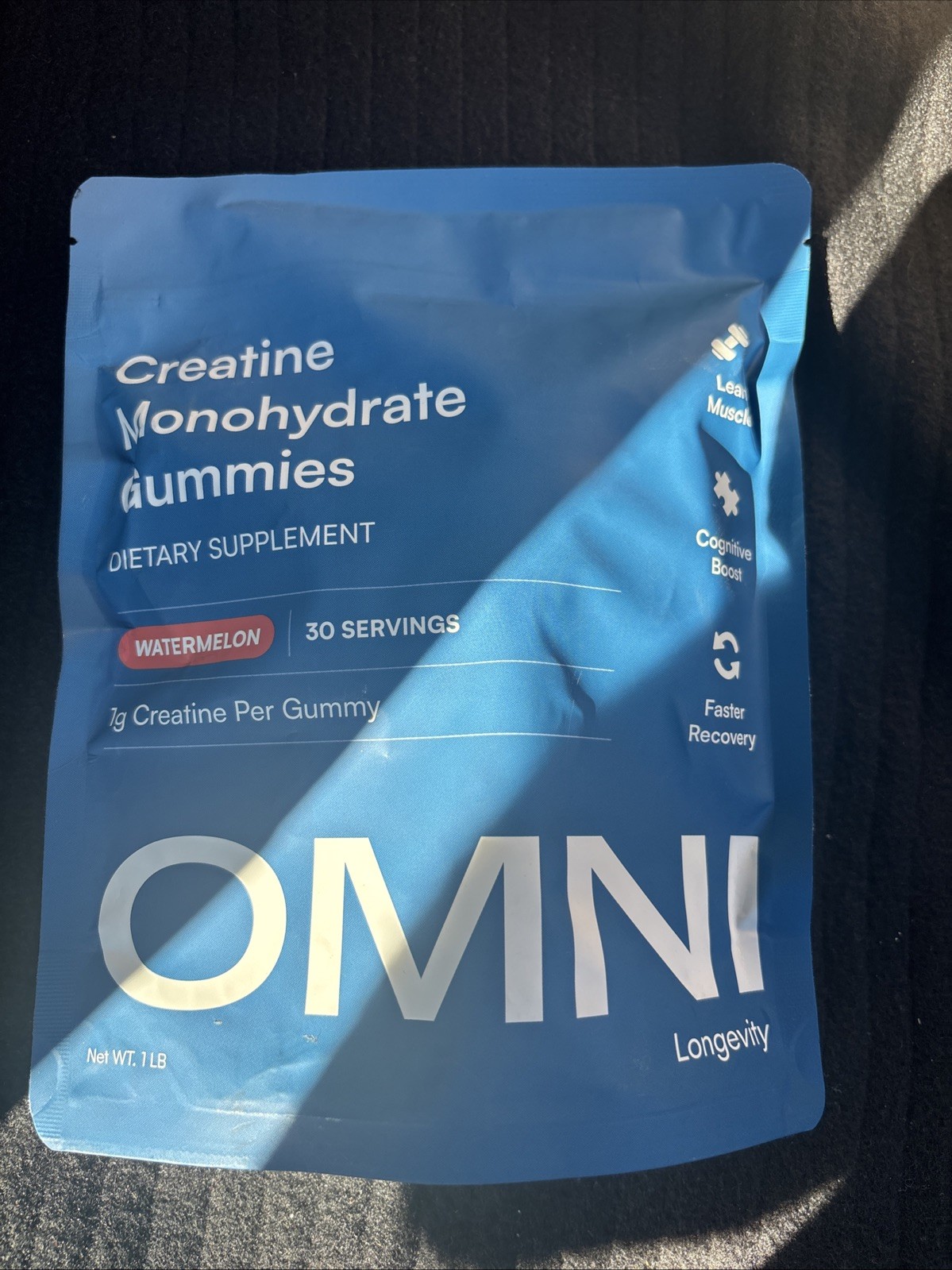 Creatine Monohydrate Gummies - Supports Muscle Growth, 90 Count (Pack of 1)