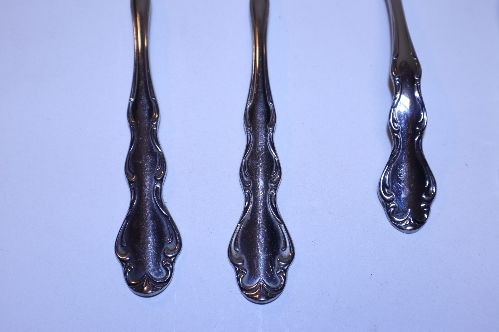 Reed And Barton REGENCY Stainless Flatware 6 Piece Serving Set Ladle Knife Fork+