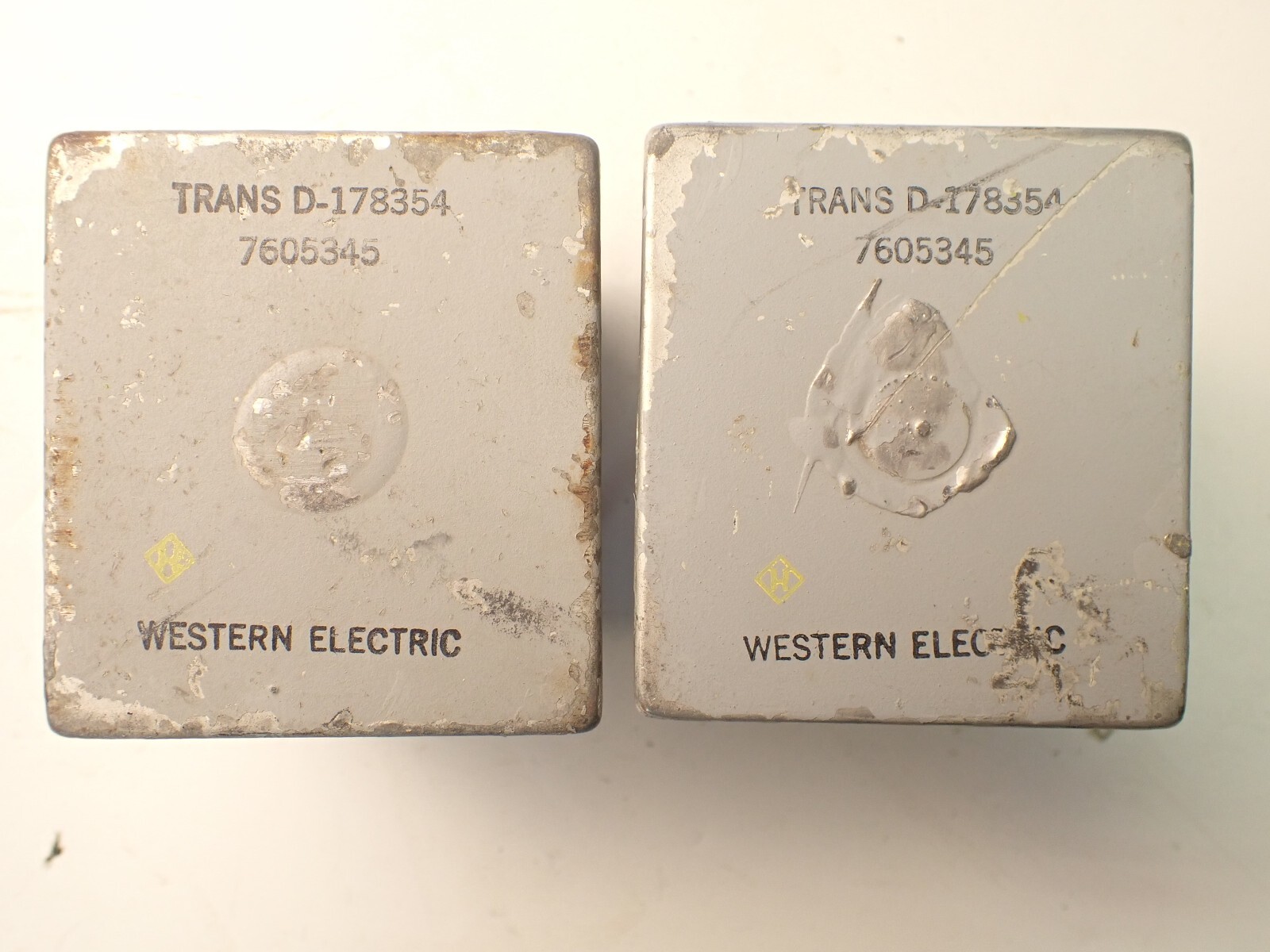 2 Vintage Western Electric Audio Transformers # D-178354  760345