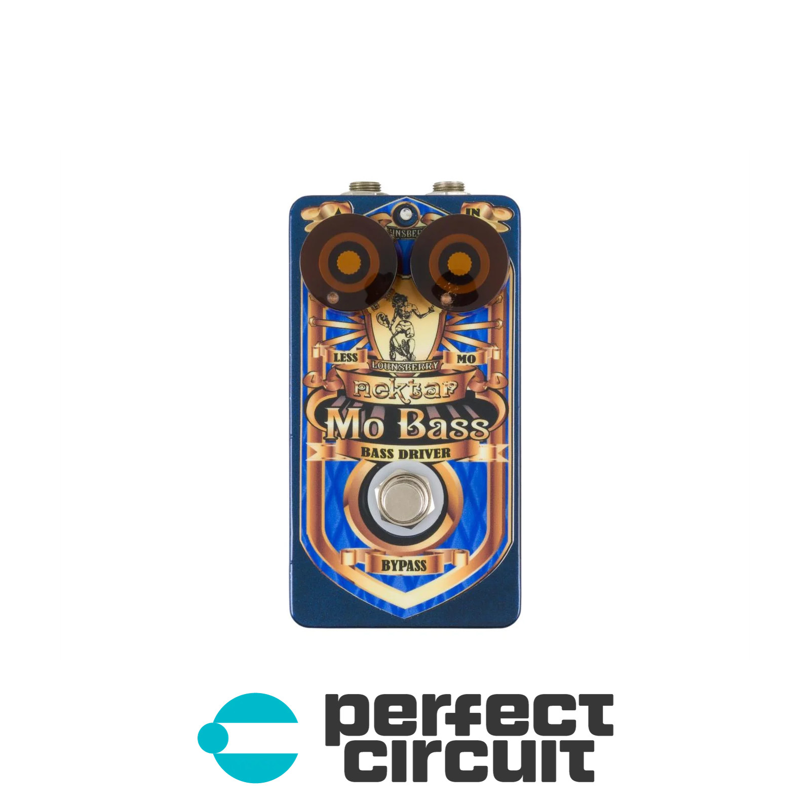 Lounsberry Pedals Mo Bass Bass Driver Pedal EFFECTS - NEW - PERFECT CIRCUIT