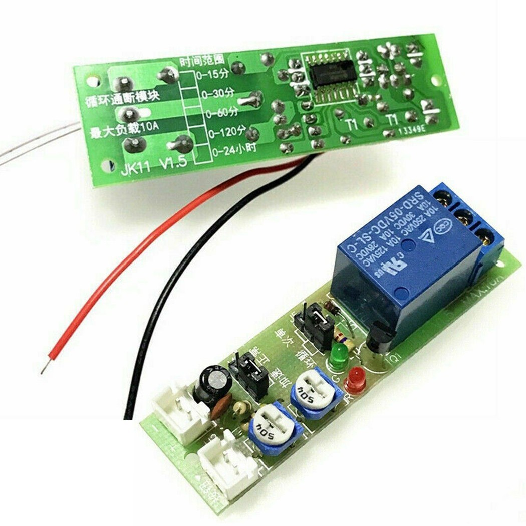 DC12V Adjustable Infinite Cycle Loop Delay Timer Time Relay Switch ON OFF Module