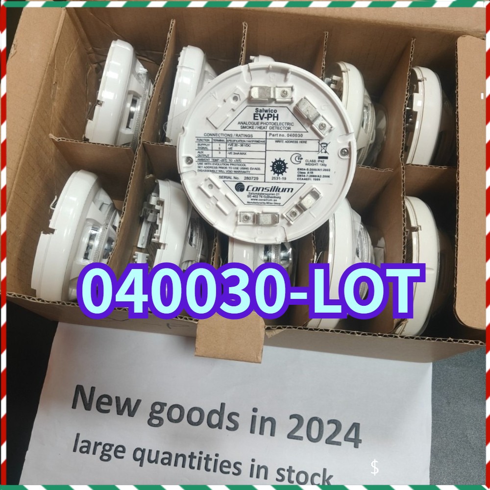 Lot of 10 CONSILIUM SALWICO EV-PH Photoelectric Smoke/Heat Detector 040030