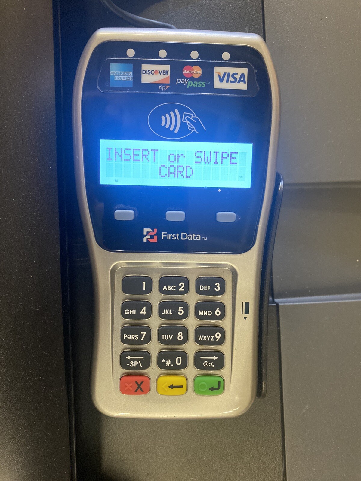First Data FD-35 Pin Pad Credit Card Reader USB powered WORKING FREE SHIPPING