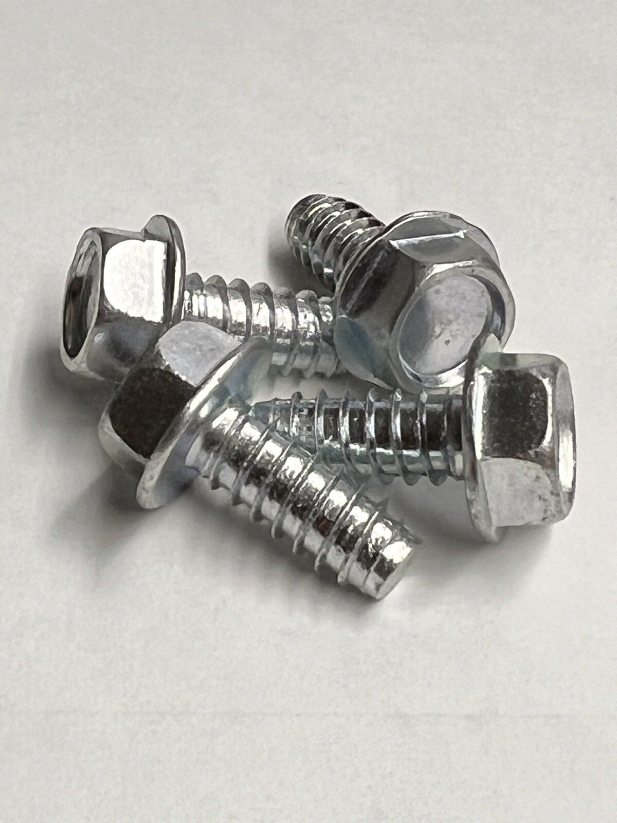 (50) 5/16 X 3/4 Hex Washer Type B Blunt Point Sheet Metal Tapping Screw Steel