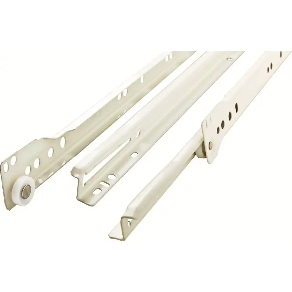 22 In. Self-Closing Bottom Mount Drawer Slide Set 1-Pair (2 Pieces)