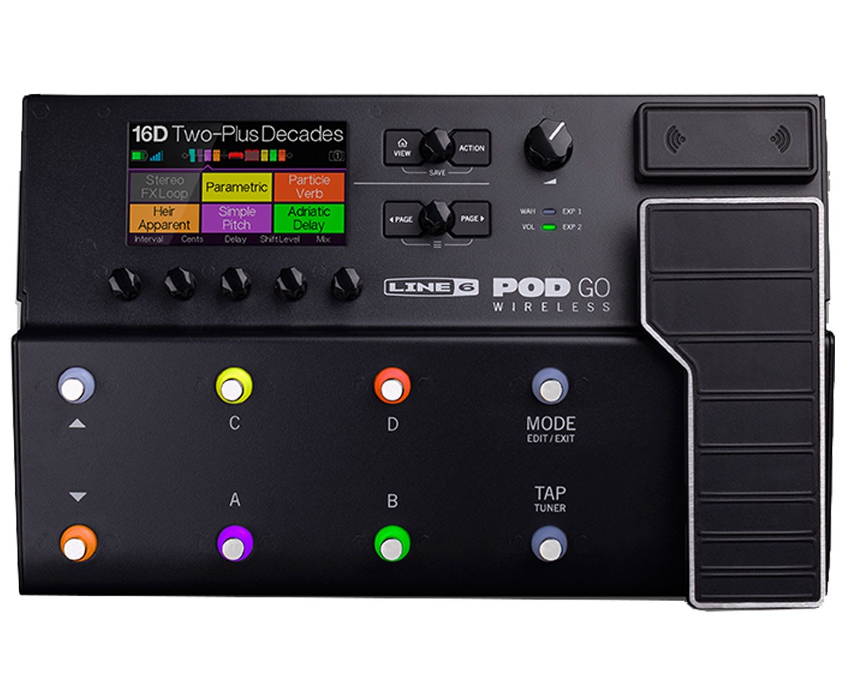 Line 6 POD Go Wireless Multi-Effects Pedal w/Wireless Receiver