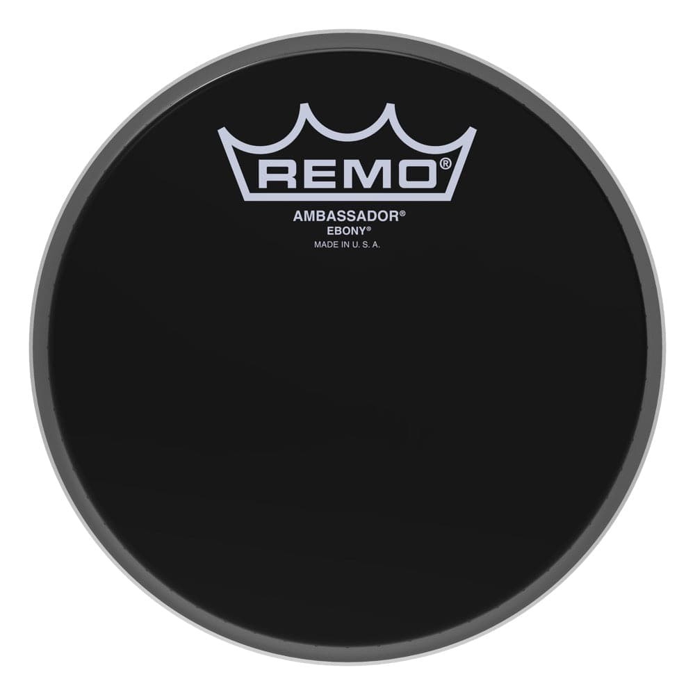 Remo Ambassador Ebony Drumhead 6"