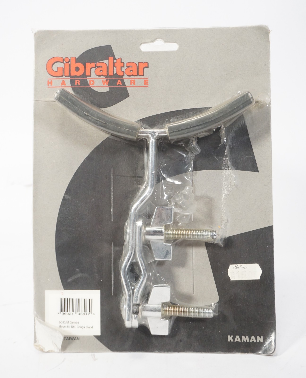 Gibraltar Kaman Hardware SC-DJM Djembe Mount For Double Conga Stand Bracket OVP