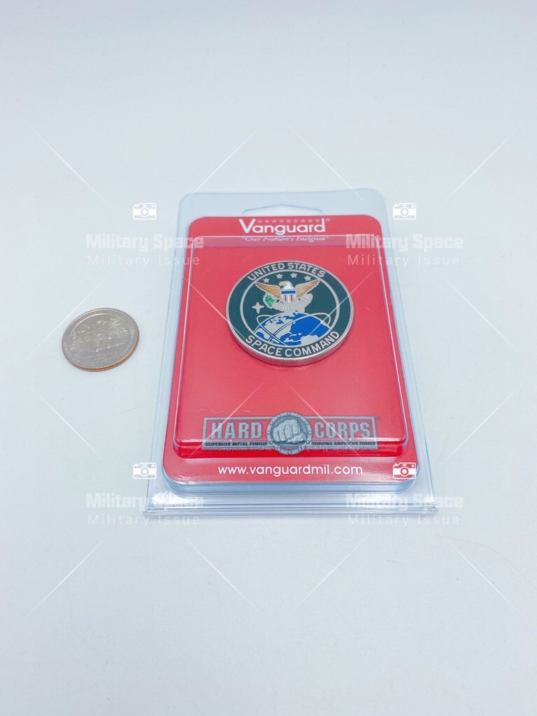 GENUINE U.S. IDENTIFICATION BADGE: US SPACE COMMAND- MINIATURE