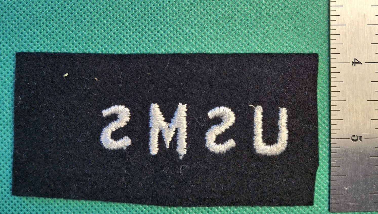 US Maritime Service Branch Uniform Tag/ Patch