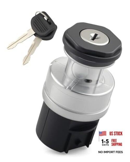 Ignition Switch with Key Fit for International 4400 7-Ton 11-Ton Truck,
