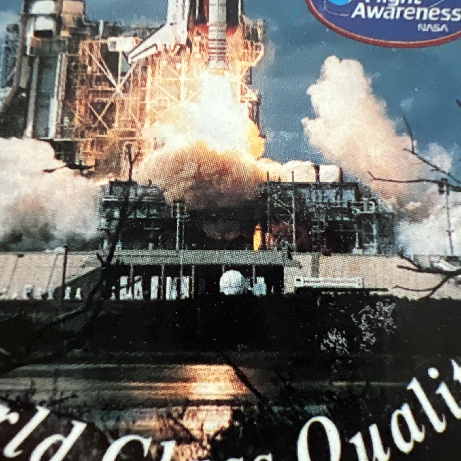 Vintage NASA Space Shuttle Sticker - World Class Quality