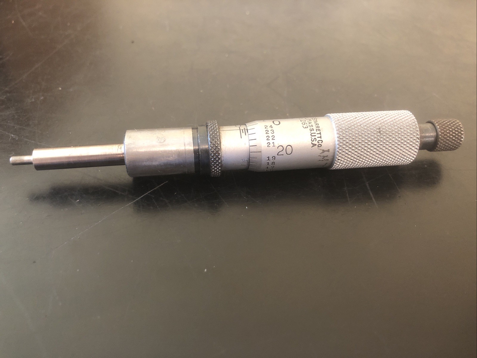Starrett 263 Micrometer Head used condition w/extra head