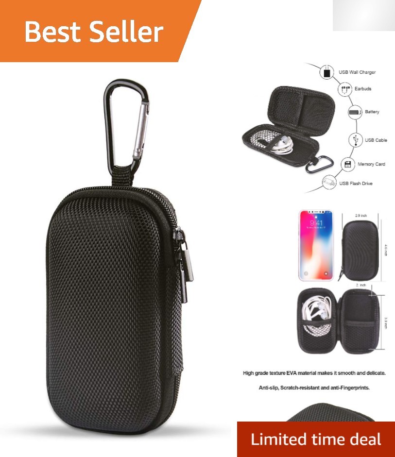 Luxury Hard EVA Travel Case with Dual Zipper for Ultimate Device Protection