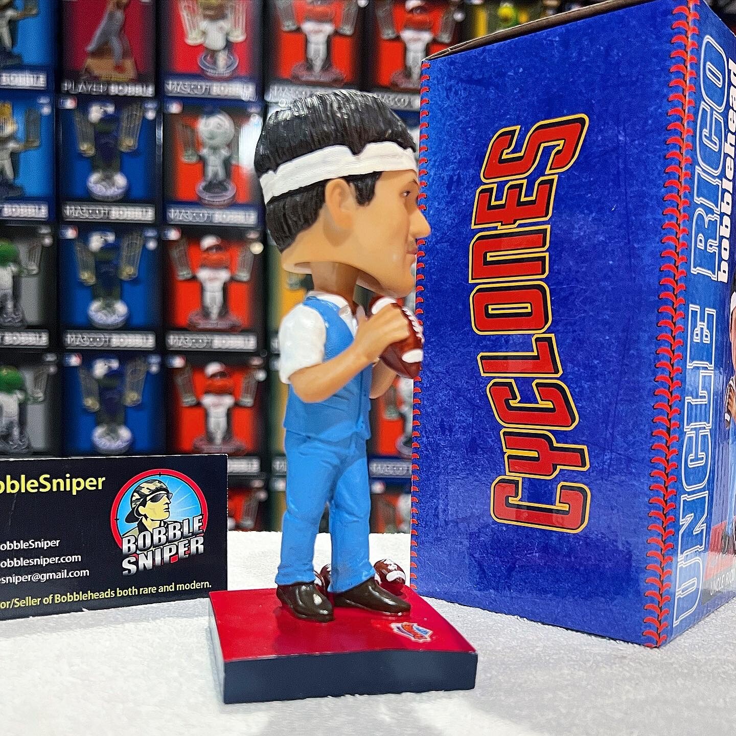 UNCLE RICO Napoleon Dynamite Movie Brooklyn Cyclones SGA Exclusive Bobblehead