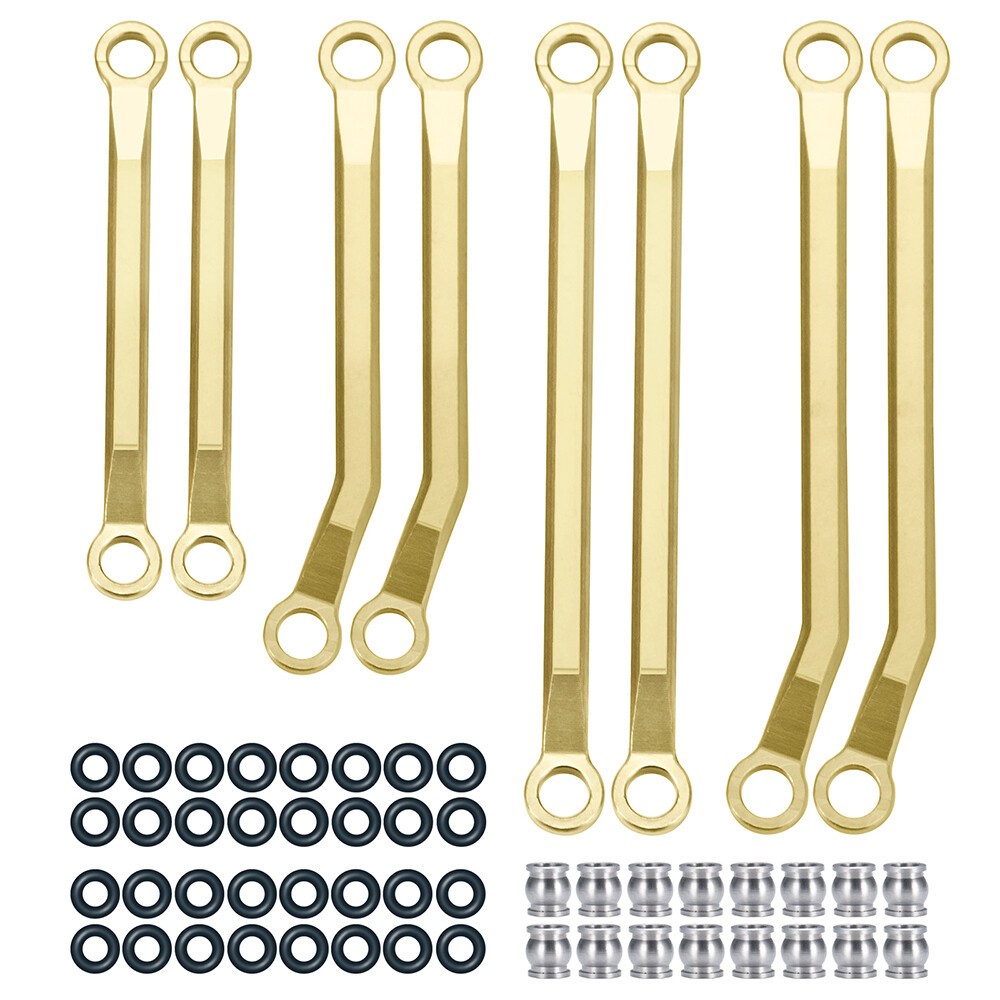 1 Set Brass High Clearance Links Kit for 1/18 RC Traxxas TRX4M Upgrades Parts