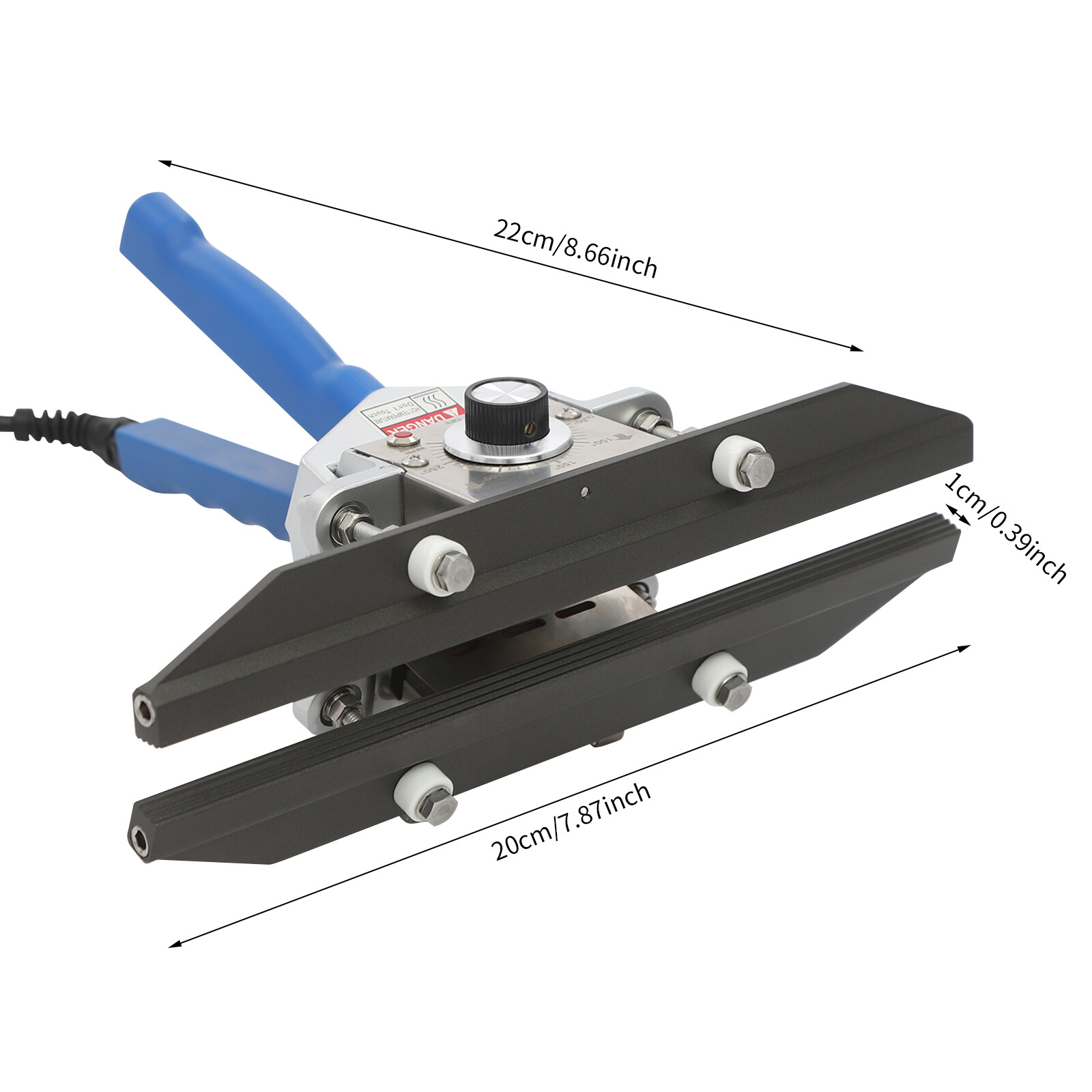 Portable Handheld Heat Sealing Machine for Bags - 12" Compact Design