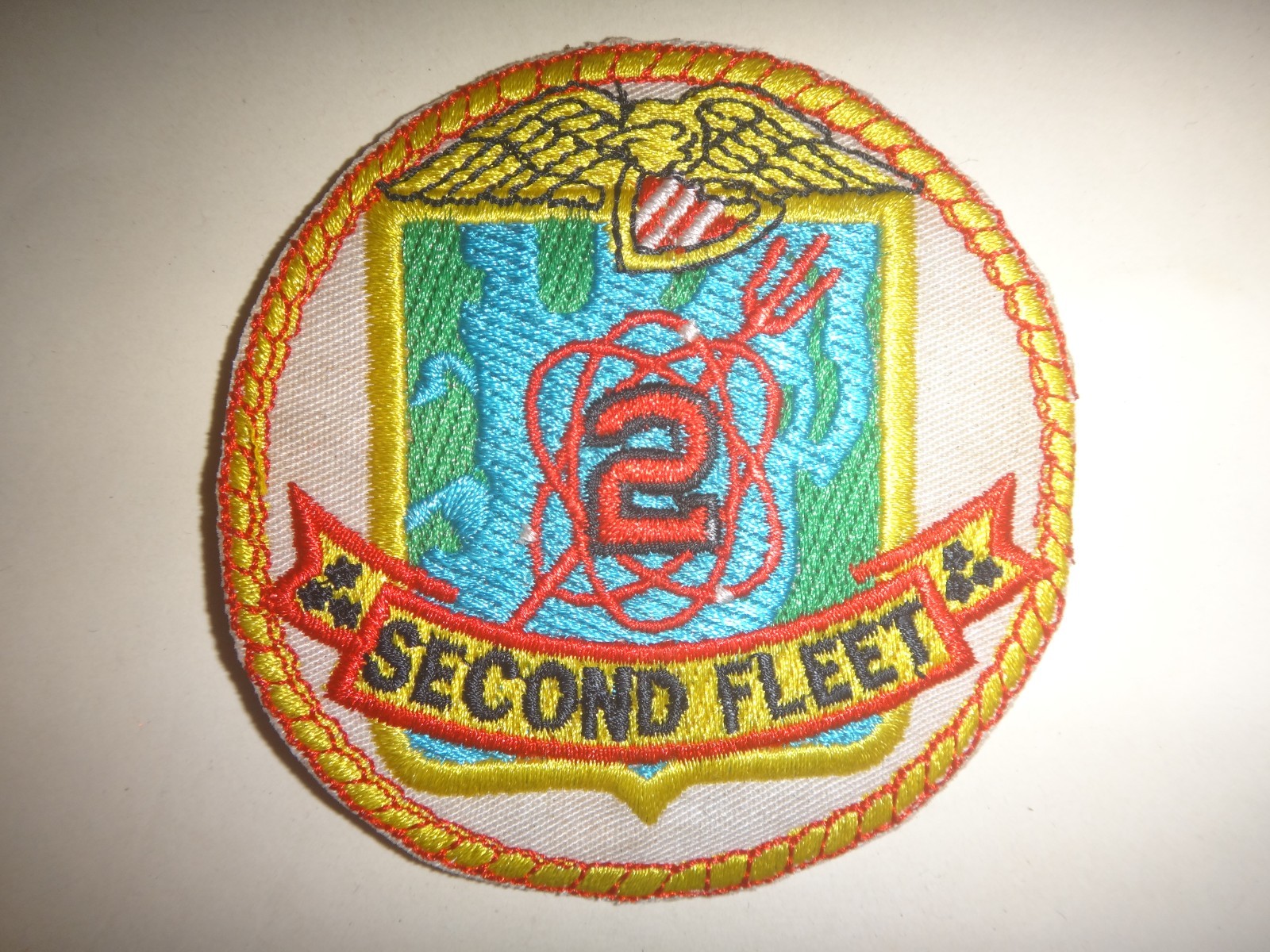 US Navy Patch UNITED STATES 2nd SECOND FLEET