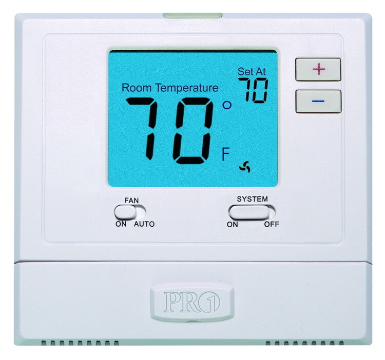 Pro1IAQ T771 Heat or Cool Only Thermostat