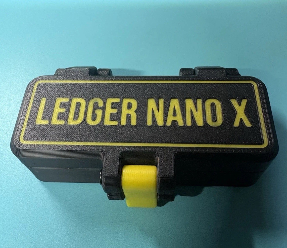 Ledger Nano X Protective Case Holder Wallet Cover Crypto Hardware Storage