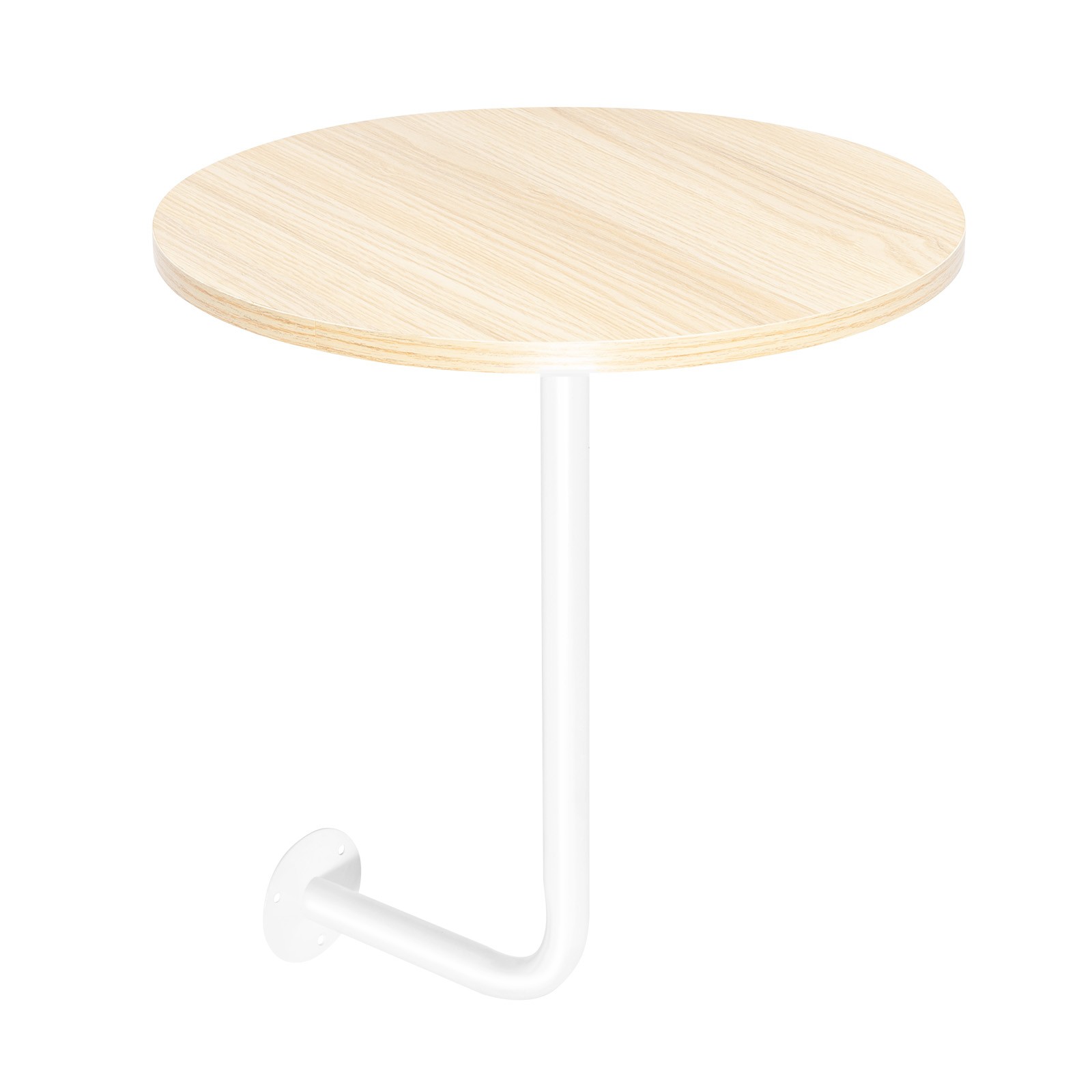 L-Type Round Table Wall-Mounted Bar Table Snack Table Minimalist Style