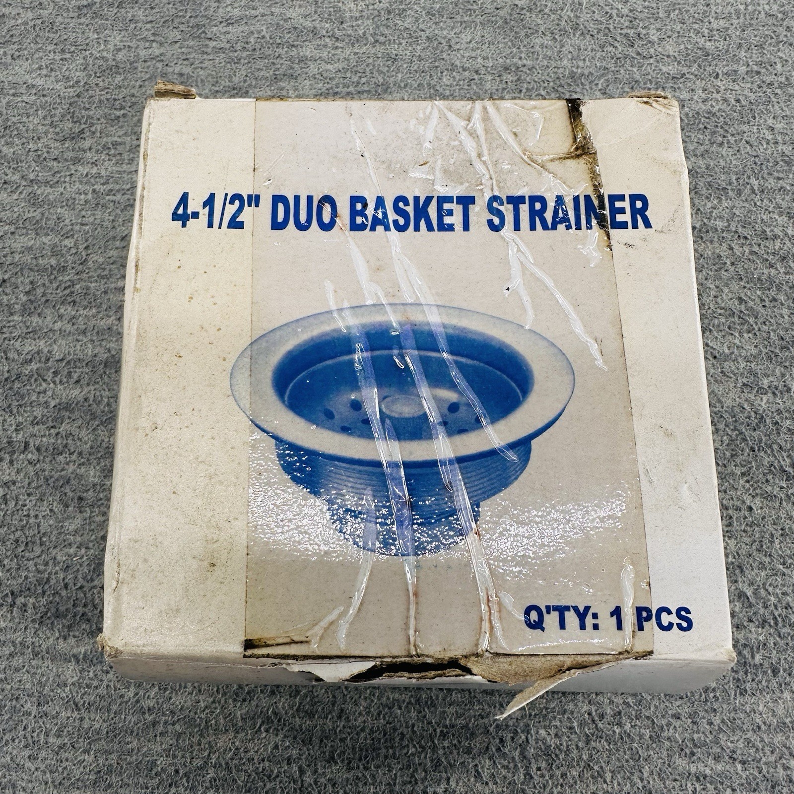 S/S E38-1010 - 4-1/2" Duo Basket Strainer C4