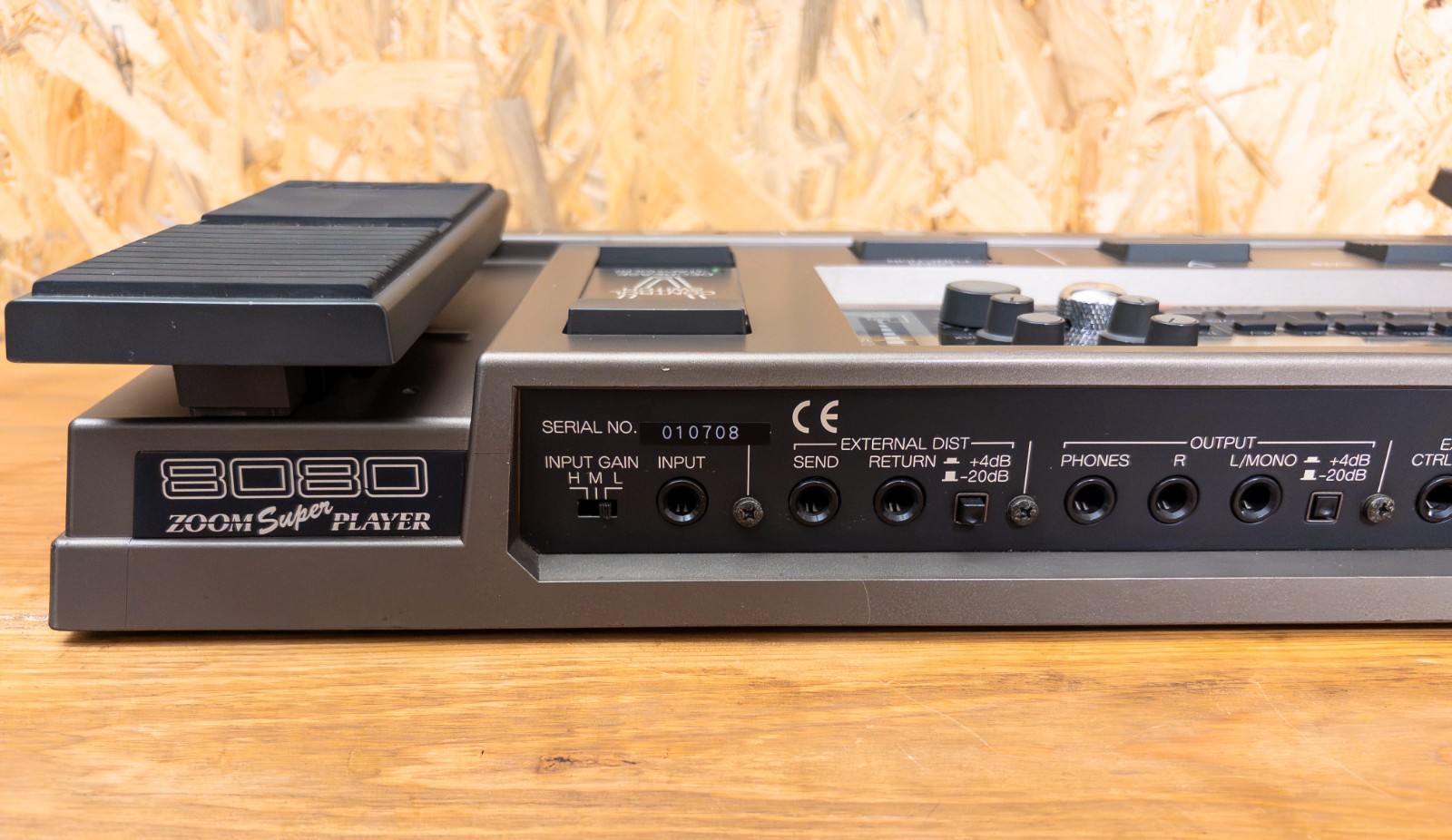 ZOOM Super Player 8080 Guitar Processor Multi Effects Pedal Tested Working Japan