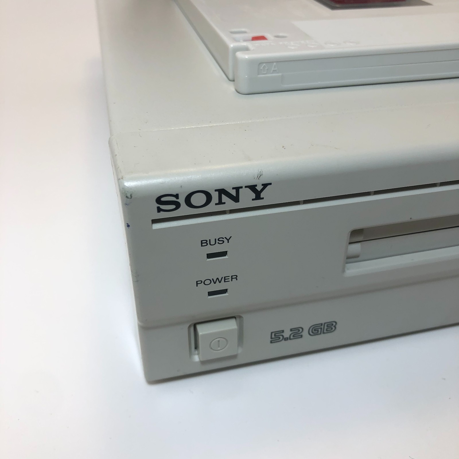 Sony RMO-S551 External MO Disk Drive Unit SCSI Untested (For Parts)
