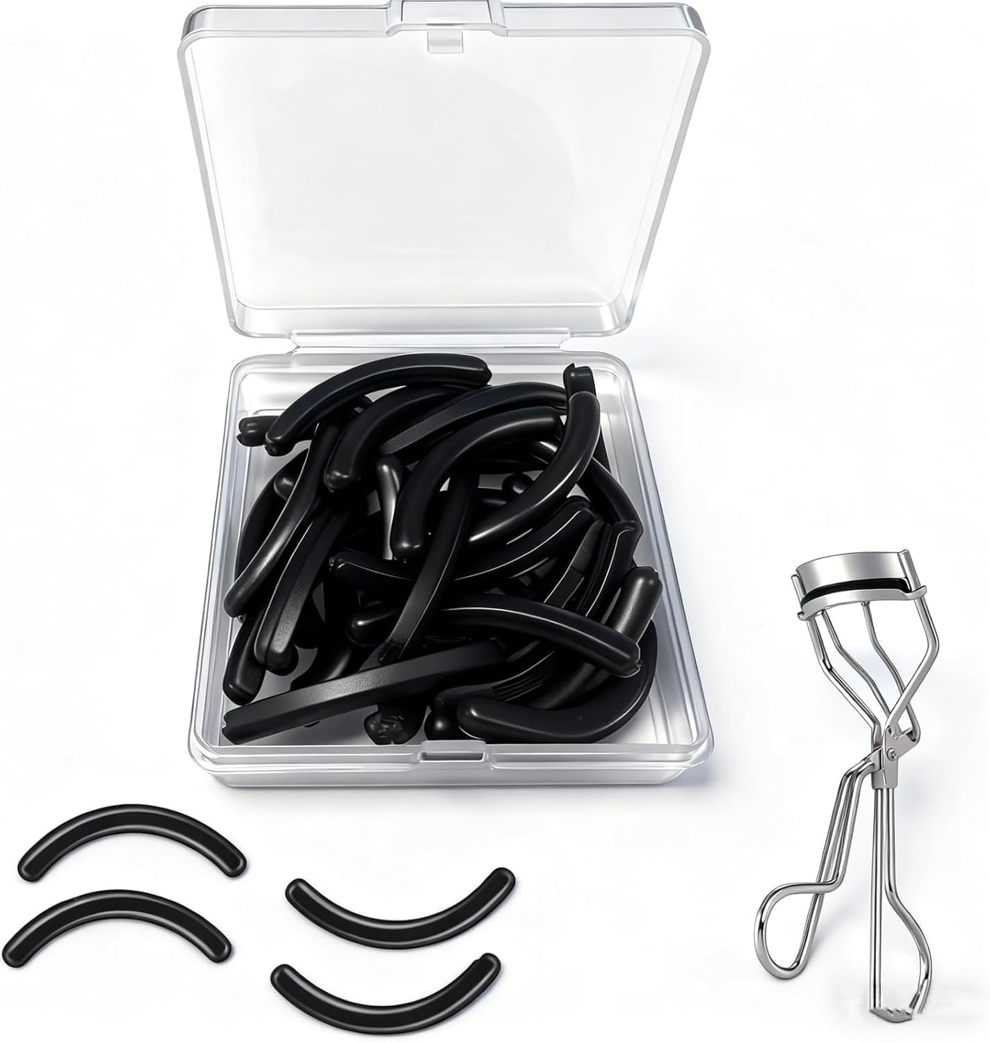 30Pack Compatible for Eyelash Curler Refill Pads, Compatible