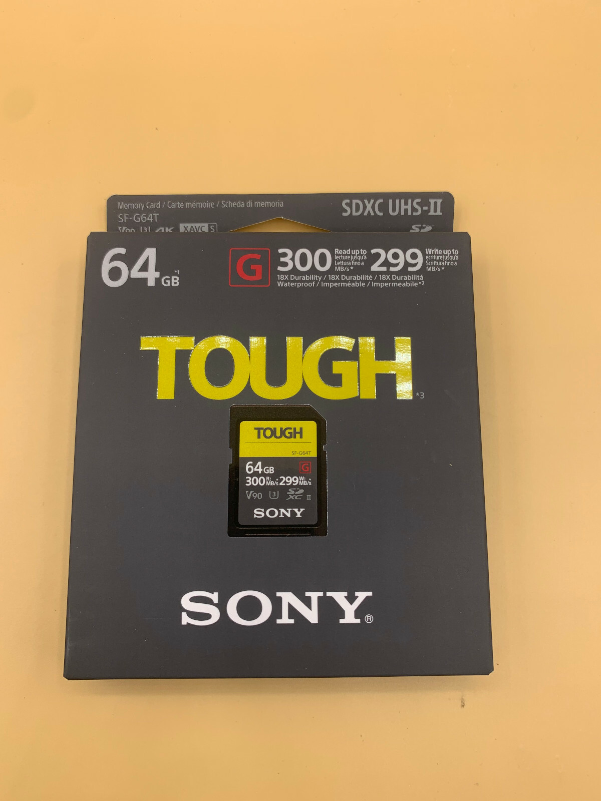 Sony 64GB SF-G Tough Series UHS-II SDXC Memory Card