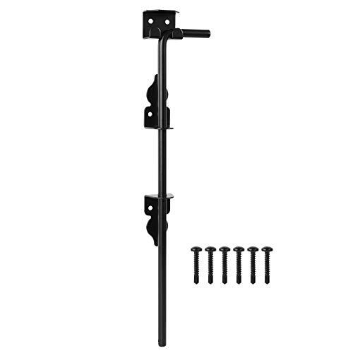 18" Heavy Duty Cane Bolt Gate Drop Rod For Wood Fence Steel Drop Bolts Cane Bolt
